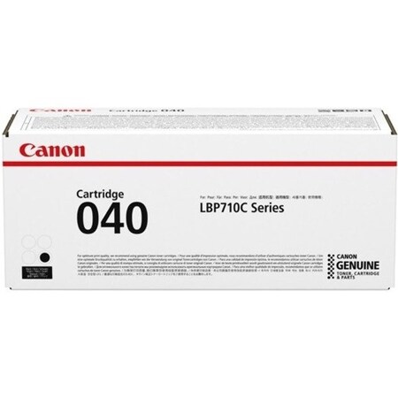 Canon Crg040 Bk. Full Yield Cartridge; 6,300 Sheets Iso/Iec 0460C001